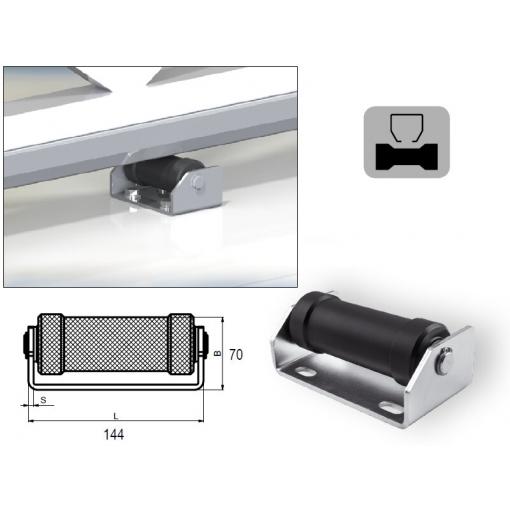 DRIVESHAFT 80 - Podpěrná konzola s kladkou 80 mm