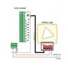 FIFTHY/230 - LED výstražná lampa 230VAC s integrovanou anténou