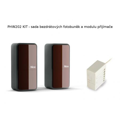 PHW202 Kit - sada bezdrátových fotobuněk a přijímacího modulu