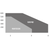RAYKIT pro dvoukřídlou bránu do 3m/křídlo, 2x RAY2224 (24 V, 85 W, 1500 N), 2x SUB-44R, 1x CT-20224 s vestavěným příjmačem, 1 pár FT-32, není potřeba DYL