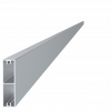 Profil na výplň 60x16x6000 mm, materiál EN AW-6060 T66, přírodní hliník bez povrchové úpravy, cena za KUS