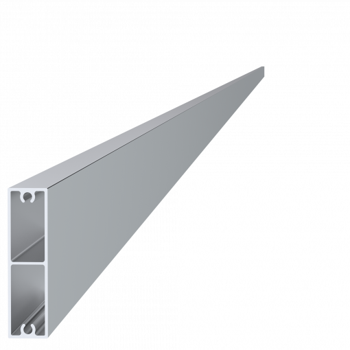 Profil na výplň 60x16x6000 mm, materiál EN AW-6060 T66, přírodní hliník bez povrchové úpravy, cena za KUS