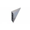Profil na výplň 108x16x6000 mm, materiál EN AW-6060 T66, přírodní hliník bez povrchové úpravy, cena za KUS