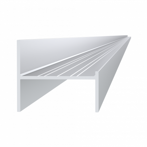 UT profil 50x44x6000 mm, materiál EN AW-6060 T66, přírodní hliník bez povrchové úpravy, cena za KUS