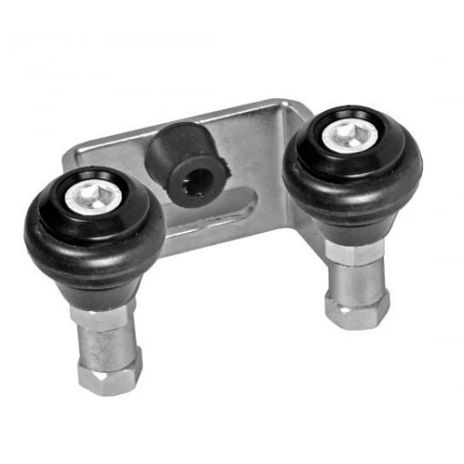 CP622 Horní doraz s vodícími gumovými kladkami 40 mm