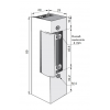 EZ312 Elektrozámek 8-14V AC (0.39-0.68A), 7-14V DC (0.41-0.83A)