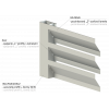 Z-profil lamela L-2000 mm, 20x40x20x1,5 mm, zinkovaný plech, použití pro plotovou výplň, možnost použít s KU35Zn na jekl 35 a 40 mm a s bránovým speciálem KJL70x34x55x2 cena za 2 m kus