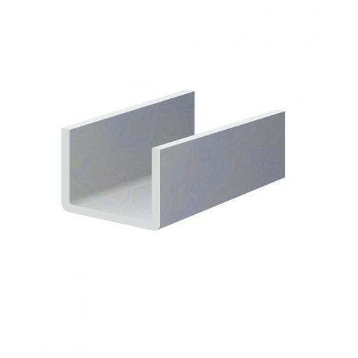 U profil L-2000 mm, 25x57x25x1,5 mm, zinkovaný plech, použití pro lamelu KLZ60Zn, cena za 2 metrový kus - U profil L-2000 mm, 25x57x25x1,5 mm, zinkovaný plech, použití pro lamelu KLZ60Zn, cena za 2 metrorový kus