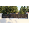 Designová kovová výplň, laserem vypálený vzor 8211, rozměr 1000x2000x2,0 mm, výška výpalku 34 mm, bez povrchové úpravy