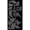 Designová kovová výplň, laserem vypálený vzor 9007, rozměr 1000x2000x2,0mm, bez povrchové úpravy