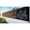 Designová kovová výplň, laserem vypálený vzor 9007, rozměr 1000x2000x2,0mm, bez povrchové úpravy