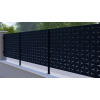 Designová kovová výplň, laserem vypálený vzor 9131, rozměr 1000x2000x2,0mm, bez povrchové úpravy