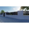 Designová kovová výplň, laserem vypálený vzor 1018, rozměr 1000x2000x2,5 mm, bez povrchové úpravy