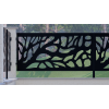 Designová kovová výplň, laserem vypálený vzor 1238, rozměr 1000x2000x2,5 mm, bez povrchové úpravy