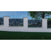Designová kovová výplň, laserem vypálený vzor 1295, rozměr 1000x2000x2,5 mm, bez povrchové úpravy