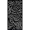 Designová kovová výplň, laserem vypálený vzor 1393, rozměr 1000x2000x2,5mm, bez povrchové úpravy