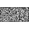 Designová kovová výplň, laserem vypálený vzor 1020, rozměr 1000x2000x3,0 mm, bez povrchové úpravy
