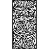 Designová kovová výplň, laserem vypálený vzor 1020, rozměr 1000x2000x3,0 mm, bez povrchové úpravy