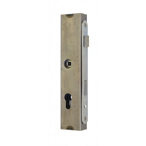 Kazeta 245 x 50 x 30 mm, na jekl 50x30 mm, se zámkem ZM72/50