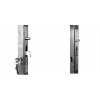Profil 40x40x1,5 mm, H=2000 mm se zámkem, vhodný pro rám posuvné branky, bez povrchové úpravy, bez vložky