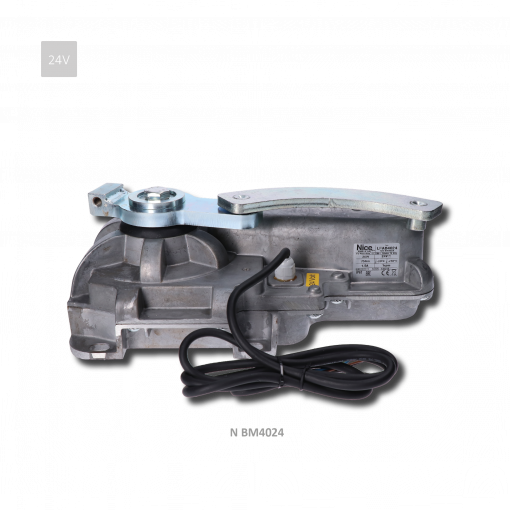 LFAB4024 METRO podzemní motor 24V, 120W, 300Nm pro křídlovou bránu do 4m/křídlo, magnetický enkóder, mechanický doraz při zavření, váha do 650kg, bez boxu