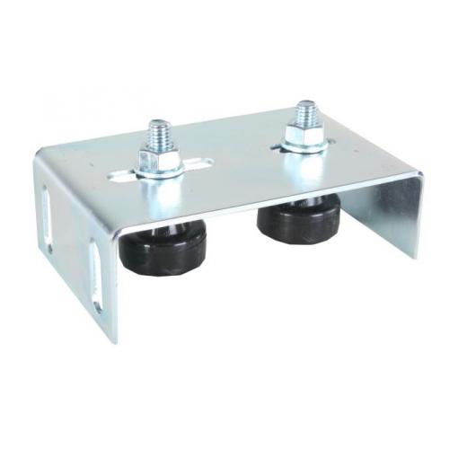 WPG2G Horní vedení, 2 gumové kolečka - sestavitelné na max. 60mm