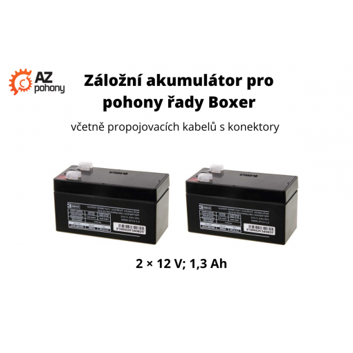 Záložní akumulátor pro pohony řady Boxer