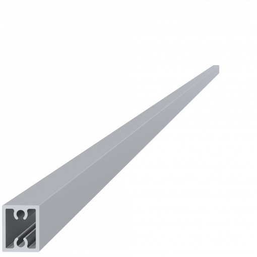 Profil na výplň 20x16x6000 mm, materiál EN AW-6060 T66, přírodní hliník bez povrchové úpravy, cena za KUS