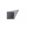 Hliníkový jekl 40x40x2 mm, délka 6000 mm, materiál EN AW-6060 T66, přírodní hliník bez povrchové úpravy, cena za kus