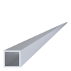 Hliníkový jekl 40x40x3 mm, délka 6000 mm, materiál EN AW-6060 T66, přírodní hliník bez povrchové úpravy, cena za kus