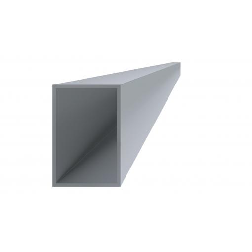 Hliníkový jekl 80x40x3mm, délka 6000 mm, materiál EN AW-6060 T66, přírodní hliník bez povrchové úpravy, cena za kus
