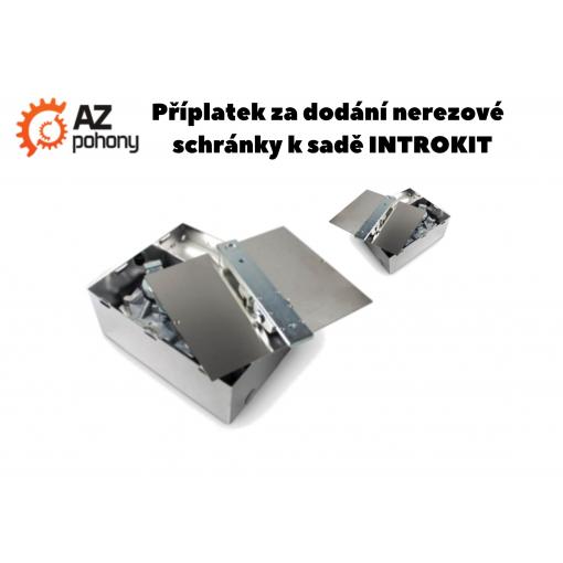 Příplatek za dodání nerezových schránek k sadě INTROKIT