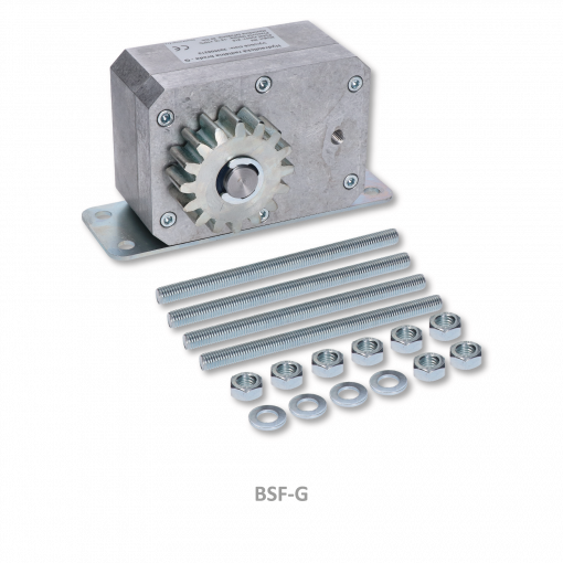 Hydraulická brzda pro posuvné brány ve svahu, zatížení max. 30Nm