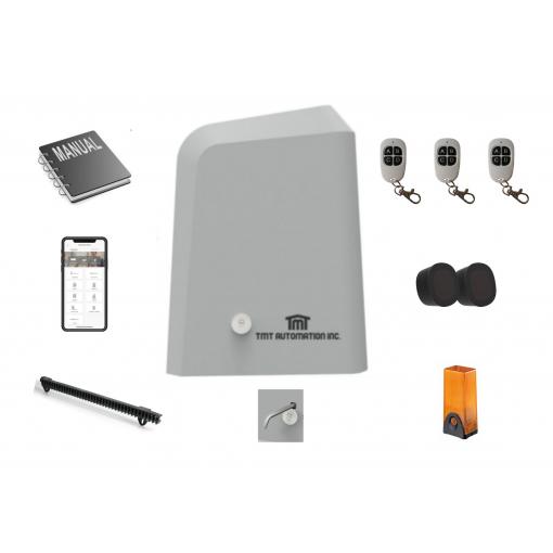 Husky1500Kit plná sada - Wi-Fi IoT pohon posuvné brány do 1500 kg