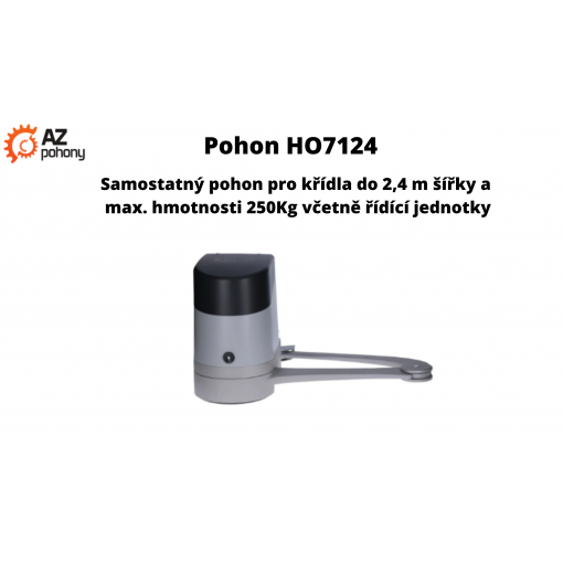 HO7124 - samostatný pákový pohon HOPP včetně integrované řídící jednotky