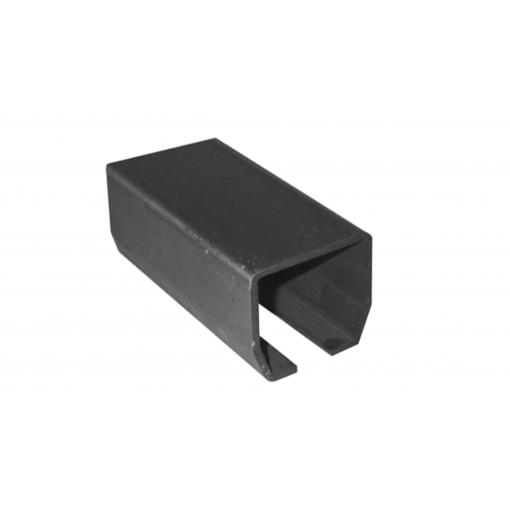 GIPI8RS - černý C profil 70x60x3,5 mm - 3-metrový kus černý C profil 70x60x3,5 mm - GIPI8RS-3