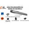 Sada pro jednokřídlou bránu do 5m/křídla, 1x TO5016P-230 V, 385 W, 3200 N, 1x MC800, 1x OXIBD, 1x ON2E, 1x BF, zvýšená síla pro větší zatížení