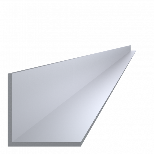 L profil 50x50x3mm,dĺžka 6000mm, materiál EN AW-6060 T66, prírodný hliník bez povrchovej úpravy, cena za kus