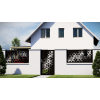 Designová kovová výplň, laserem vypálený vzor 1394, rozměr 1000x2000x2,5 mm, bez povrchové úpravy, perforace 29%