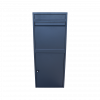Box na balíky (410x385x1020mm) s přepadovou lištou na ochranu balíků, tloušťka 0.8mm) velikost balíku: 320x300x260mm, barva: RAL 7016 (antracit)