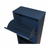 Box na balíky (440x220x880mm) s přepadovou lištou na ochranu balíků, tloušťka 0.8mm), Max. velikost balíku: 360x170x260mm, barva: RAL 7016 (antracit)