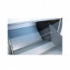 Box na balíky (410x385x720mm) s přepadovou lištou na ochranu balíků, tloušťka 0.8mm) velikost balíku: 320x300x180mm, barva: RAL 7016 (antracit)