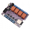EspEasy, Home Assistant Olimex ESP32-C6-EVB vývojová deska s ESP32, 4xrelé, 4xoptoizolované vstupy