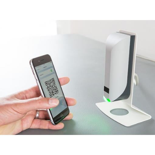 Multitechnologická QR čtečka indoor a outdoor NVITE - 13,56 MHz + Prox + QR kódy
