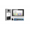 DS-KIS604-S(C): sada IP videotelefonu, dveřní stanice, PoE switche a MicroSD karty