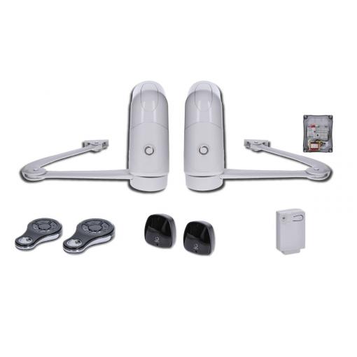 REVOKIT pro dvoukřídlou bránu do 2,3 m/křídlo, 1x REVO2024, 1x REVO2024S, 2x SUB44R, 1x CT-202 24, 1 pár FT-32, RX4Y (integrovaný) - REVOKIT pro dvoukřídlou bránu do 2,3 m/křídlo, 1x REVO2224, 1x REVO2224S, 2x SUB44R, 1x CT-202 24, 1 pár FT-32, RX4Y (inte