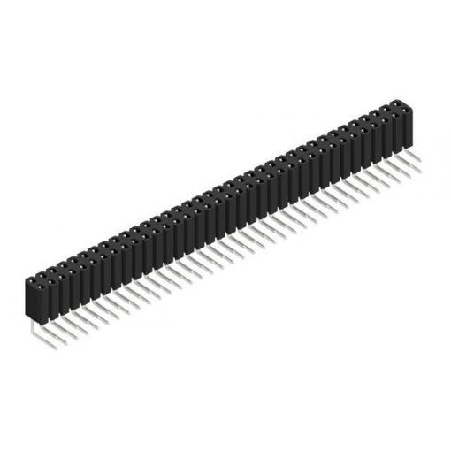 Fischer Elektronik zásuvková lišta Počet řádků: 2 10026639 10 ks