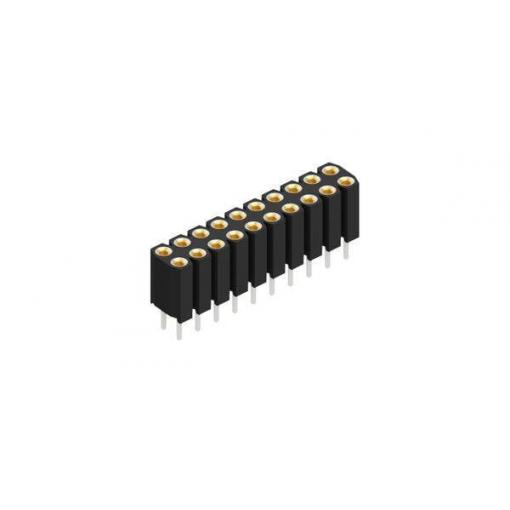 Fischer Elektronik precizní dutinková lišta Počet řádků: 2 10026736 10 ks