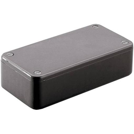 Hammond Electronics 1591LBK euro krabice 85 x 56 x 39 ABS černá 1 ks