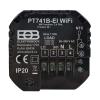 termost.prog.podlah+čidlo PT741B-EI WIFI černý